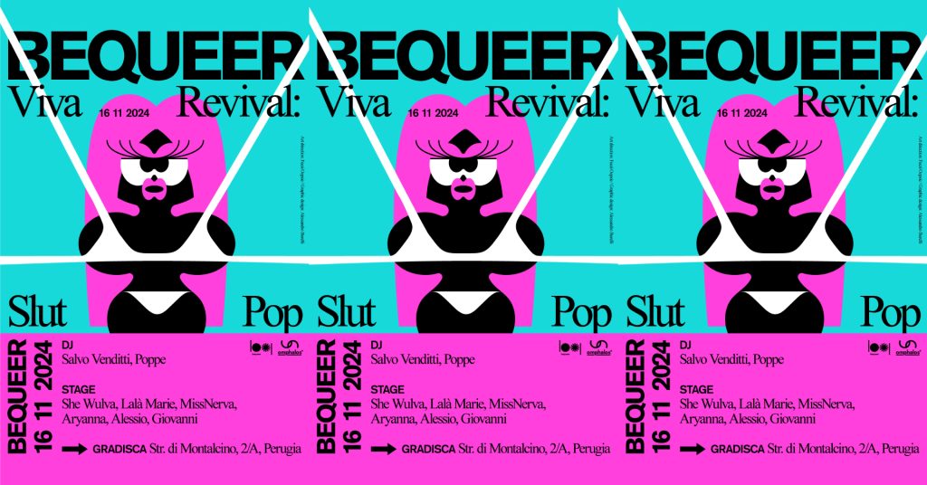 BEQUEER VIVA REVIVAL SLUT POP – CON POPPE