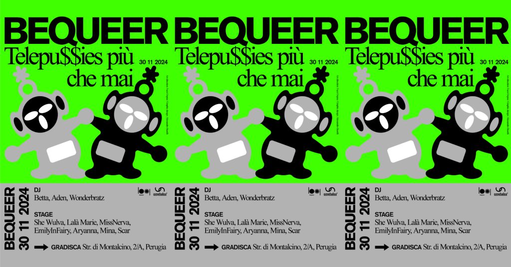 BEQUEER TELEPU$$IES PIÙ CHE MAI