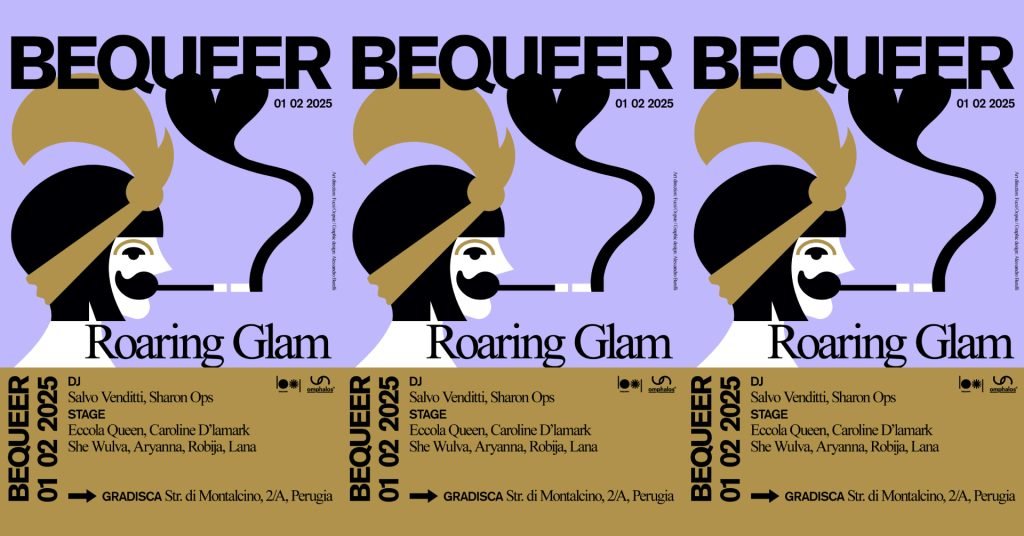 BEQUEER ROARING GLAM