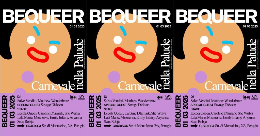 BEQUEER CARNEVALE NELLA PALUDE