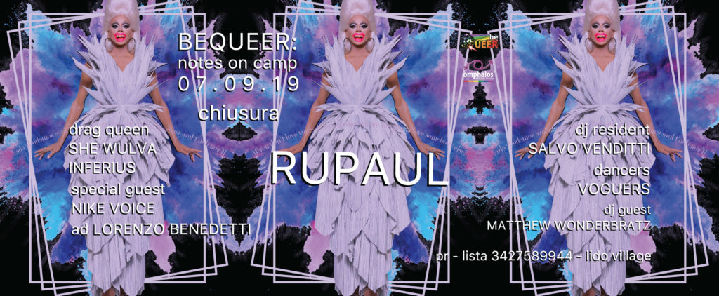 07.09.19 Notes on camp: RuPaul Closing Party